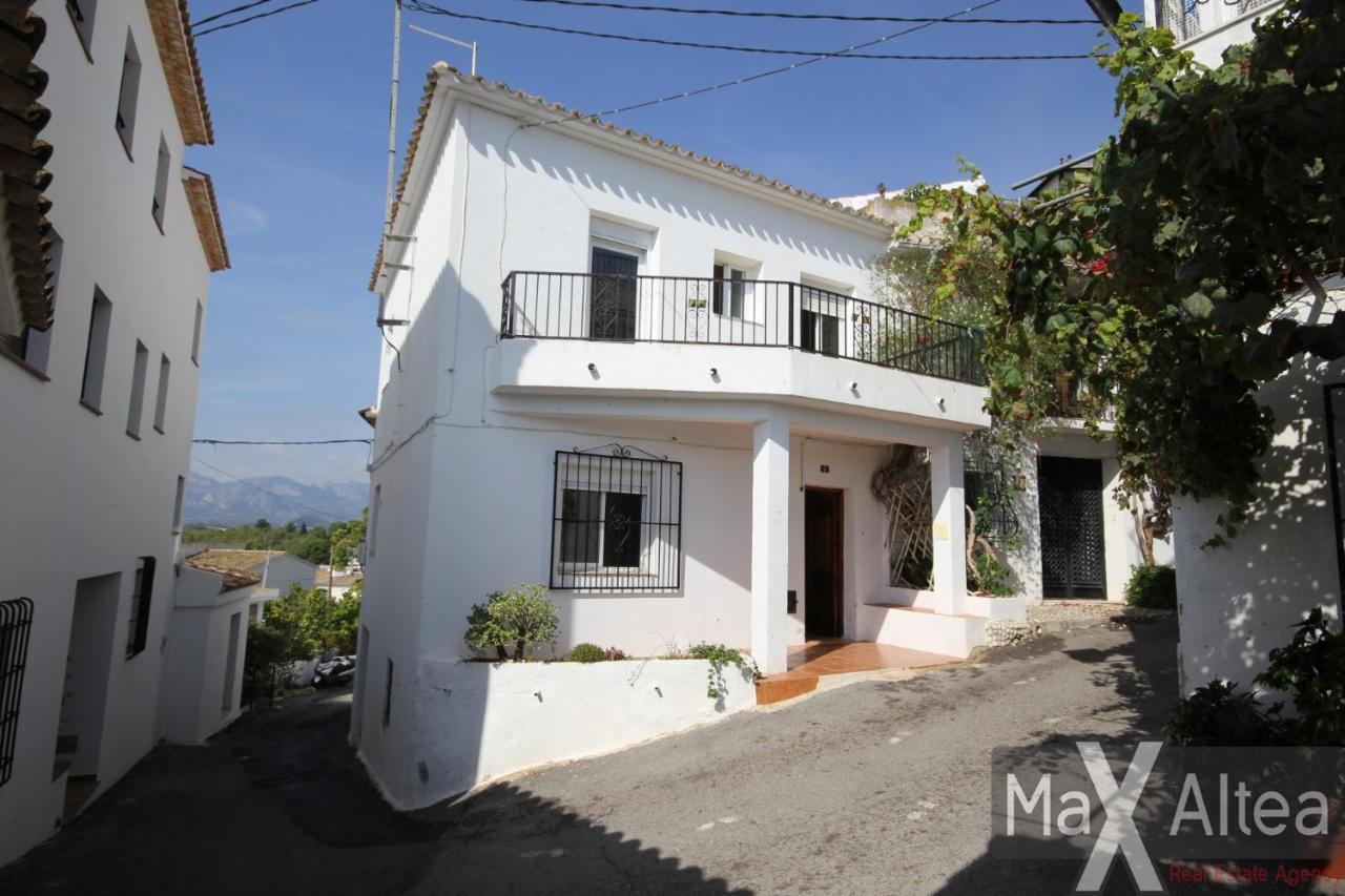 Casa Cometa Altea la Vieja Bagian luar foto